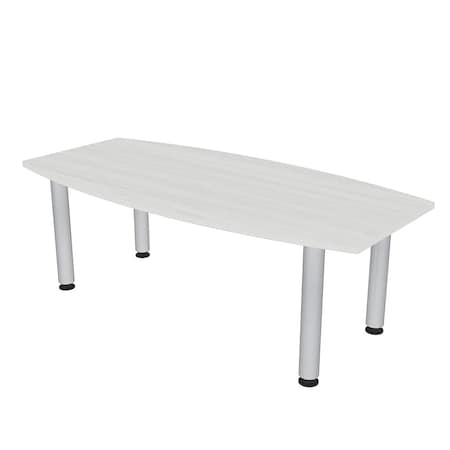 Skutchi Designs 33.5 in W, 59.5 in L, 29 in H, Engineered Wood Top, White Cypress HAR-BOT-34X60-PT-WC